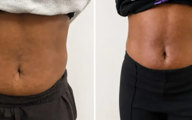 Mobile non-surgical sculpting treatment at a client's home in Bromley