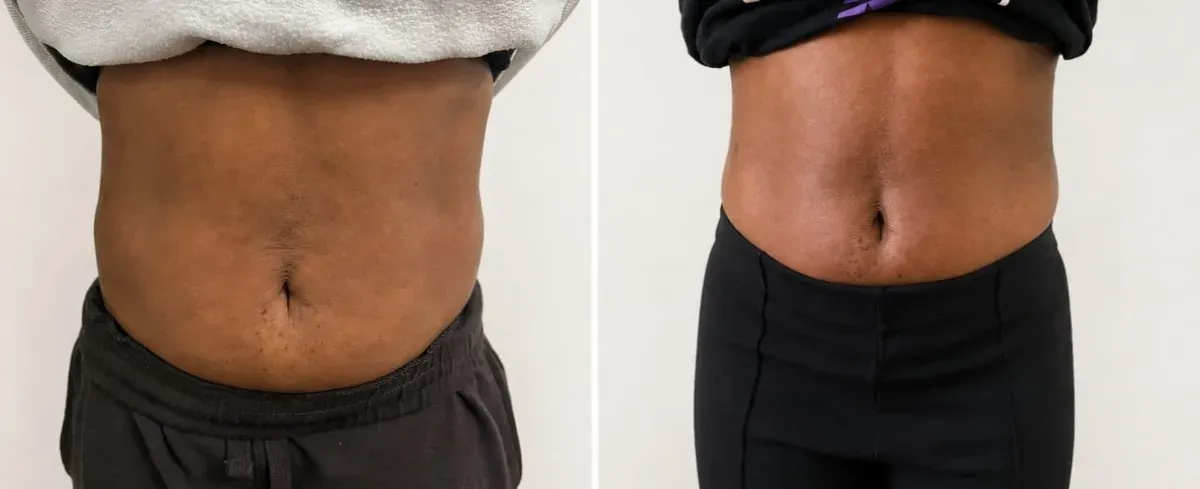 Mobile non-surgical sculpting treatment at a client's home in Bromley